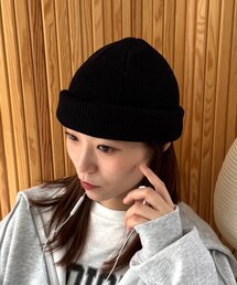 CIAOPANIC TYPY | 【WEB限定】【8色展開】ロールアップカラーニットビーニー(ニットキャップ/ビーニー)