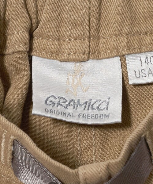 Gramicci(グラミチ)の「【別注】<GRAMICCI>ワイドテーパードパンツ / キッズ 140cm-150cm(チノパンツ・キッズ・ダークグレー/オフホワイト/ベージュ・140cm/150cm)」の22枚目の写真
