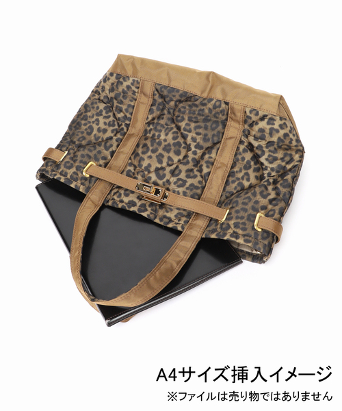 Spick & Span(スピックアンドスパン)の「SITA PARANTICA/シータパランティカ TOTE-RPP-S LEOPARD M バッグ(トートバッグ・レディース・キャメル・FREE)」の11枚目の写真