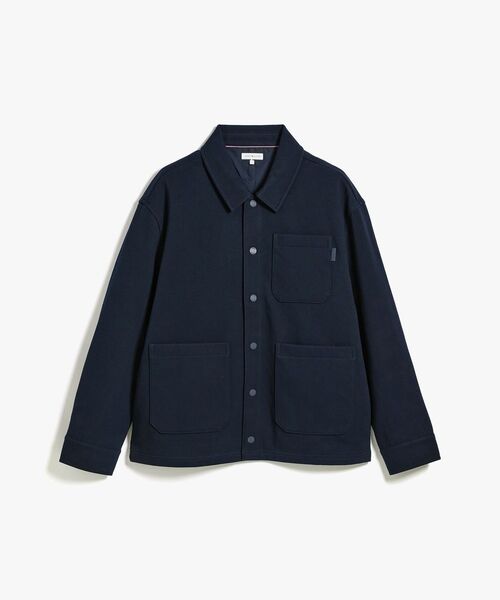 TOMMY HILFIGER(トミーヒルフィガー)の「ミックスメディアツイルチョアジャケット(ブルゾン・メンズ・ネイビー・MEDIUM/LARGE/X-LARGE/SMALL)」の1枚目の写真