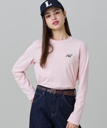 LACOSTE（ラコステ）の「シグネチャーワッペンロングスリーブTシャツ（Tシャツ/カットソー）」