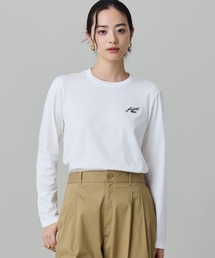 シグネチャーワッペンロングスリーブTシャツ