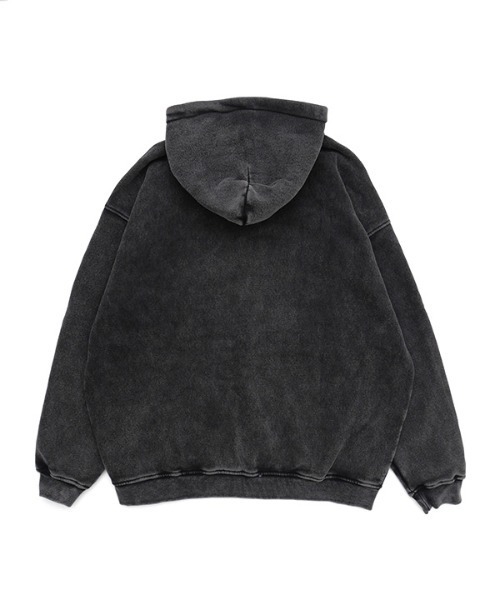 NEW YORK BURST（ニューヨークバースト）の「OG PIGMENT ZIP HOODY（パーカー・メンズ・ブラック/グリーン/ベージュ・L/M/XL）」の17枚目の写真