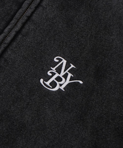 NEW YORK BURST（ニューヨークバースト）の「OG PIGMENT ZIP HOODY（パーカー・メンズ・ブラック/グリーン/ベージュ・L/M/XL）」の19枚目の写真