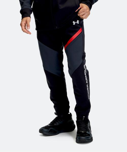 UNDER ARMOUR(アンダーアーマー)の「UA二ット ジョガーパンツ(トレーニング/メンズ)(その他パンツ・メンズ・ブラック系その他・XL/3XL/L/M)」の1枚目の写真