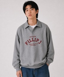 FILLIP J（フィリップジェー）の「カレッジロゴポロスウェット（スウェット）」