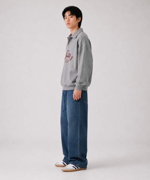 FILLIP J(フィリップジェー)の「カレッジロゴポロスウェット(スウェット・メンズ・ブラック/ライトグレー/グレー・X-LARGE/LARGE/MEDIUM)」の11枚目の写真