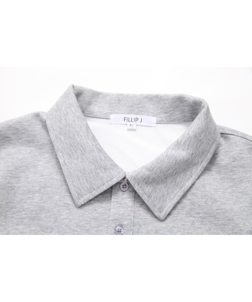 FILLIP J(フィリップジェー)の「カレッジロゴポロスウェット(スウェット・メンズ・ブラック/ライトグレー/グレー・X-LARGE/LARGE/MEDIUM)」の12枚目の写真
