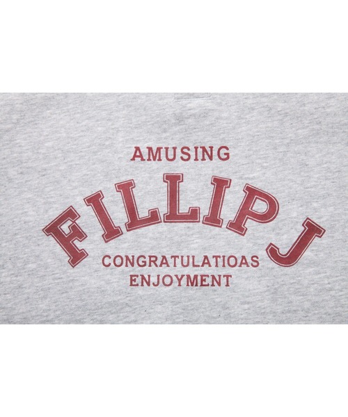 FILLIP J(フィリップジェー)の「カレッジロゴポロスウェット(スウェット・メンズ・ブラック/ライトグレー/グレー・X-LARGE/LARGE/MEDIUM)」の14枚目の写真