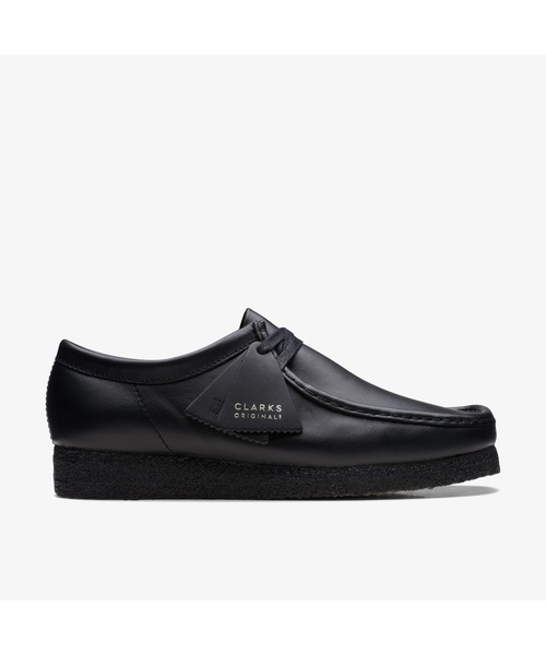 Wallabee / ワラビー（ブラックレザー）（モカシン/デッキシューズ