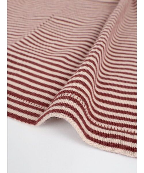 FIKA.（フィーカ）の「Prib Layer Cardigan（Tシャツ/カットソー・レディース・ブラウン/エンジ/チャコール/キャメル/アイボリー・FREE）」の13枚目の写真