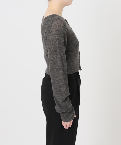 VERMEIL par iena(ヴェルメイユパーイエナ)の「EHRECO エレコ Muffler(カーディガン/ボレロ・レディース・ライトグレー/ベージュ系その他・FREE)」の17枚目の写真