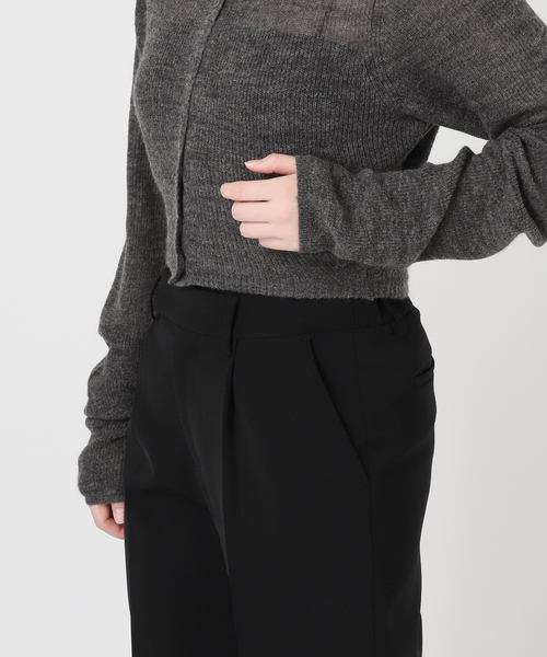 VERMEIL par iena(ヴェルメイユパーイエナ)の「EHRECO エレコ Muffler(カーディガン/ボレロ・レディース・ライトグレー/ベージュ系その他・FREE)」の19枚目の写真