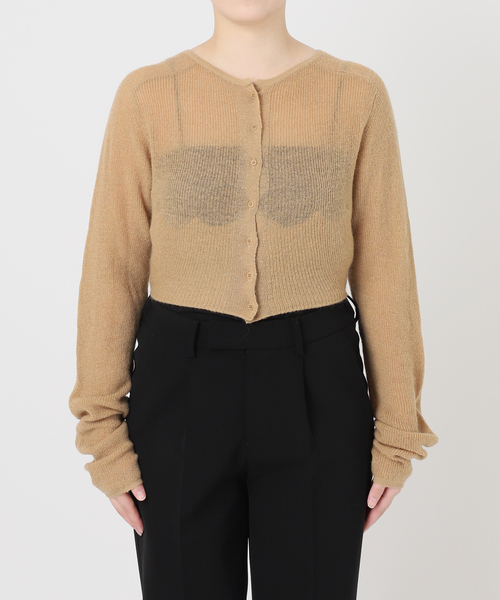 VERMEIL par iena(ヴェルメイユパーイエナ)の「EHRECO エレコ Muffler(カーディガン/ボレロ・レディース・ライトグレー/ベージュ系その他・FREE)」の22枚目の写真