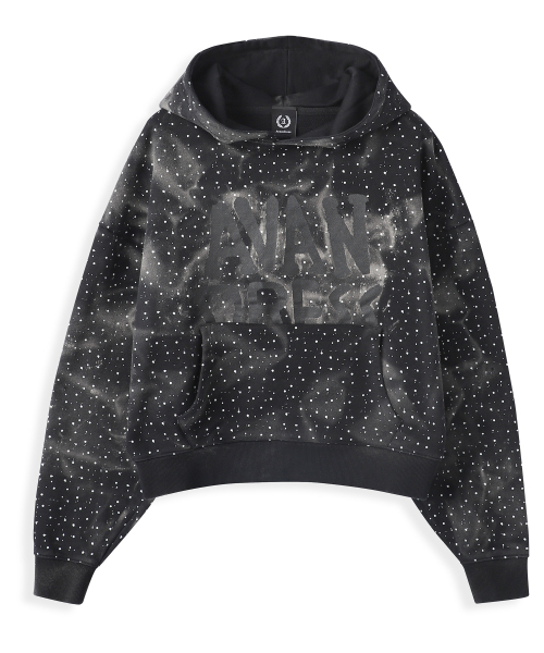 AVANDRESS（アバンドレス ）の「Ink Rush Witch Hoody BLACK（パーカー・レディース・ブラック・SMALL/MEDIUM）」の3枚目の写真