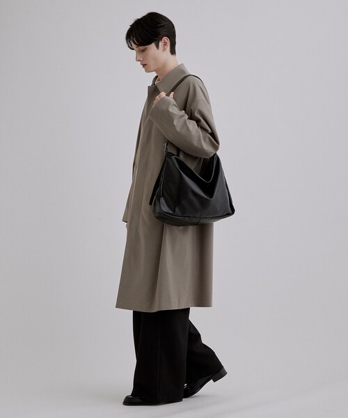 tk.TAKEO KIKUCHI(ティーケータケオキクチ)の「【A4サイズ収納可】FLMIDショルダーバッグ(ショルダーバッグ・メンズ・ブラック系/ブラック・00)」の12枚目の写真