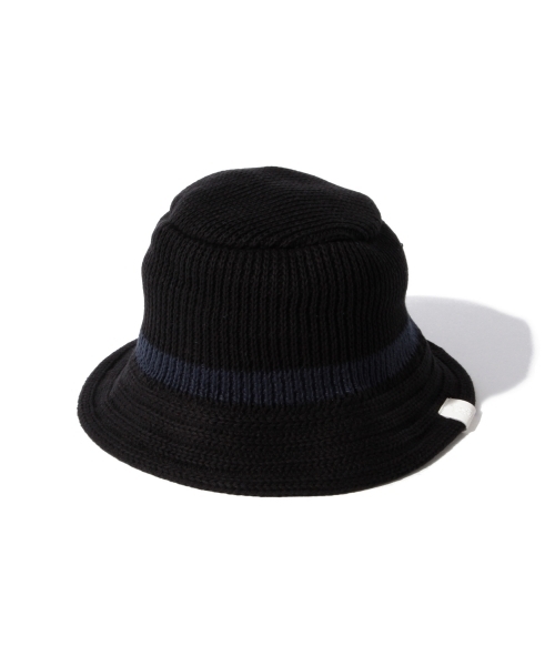 BEAMS(ビームス)の「MASACA HAT×BEAMS / 別注 クラッシャーハット (ハット・メンズ・ブラック/インディゴブルー・ONE SIZE)」の7枚目の写真