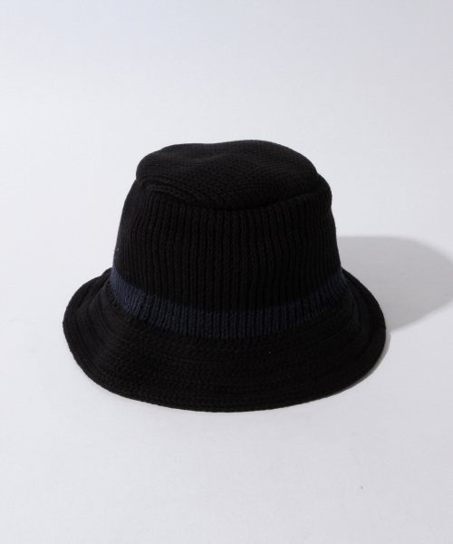 BEAMS(ビームス)の「MASACA HAT×BEAMS / 別注 クラッシャーハット (ハット・メンズ・ブラック/インディゴブルー・ONE SIZE)」の8枚目の写真