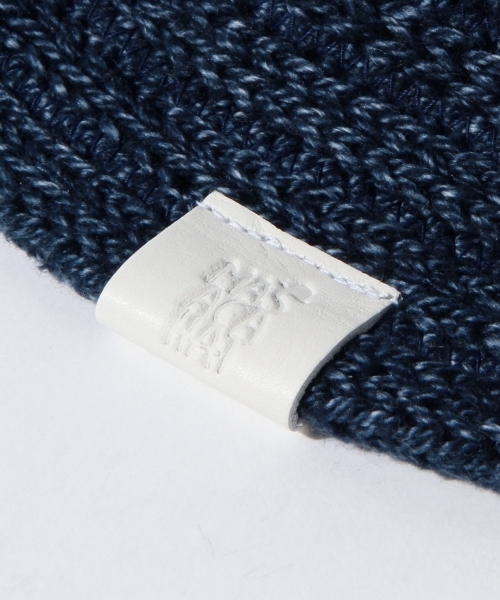 BEAMS(ビームス)の「MASACA HAT×BEAMS / 別注 クラッシャーハット (ハット・メンズ・ブラック/インディゴブルー・ONE SIZE)」の4枚目の写真