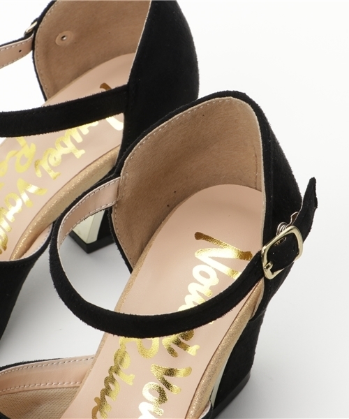 Noubel Voug Relax(ヌーベルヴォーグリラックス)の「Noubel Voug Relax(ヌーベル ヴォーグ リラックス)/セパレートデザイン アンクルストラップパンプス(パンプス・レディース・ブラック/ブラック系その他/ベージュ系その他・LL/L/S/M)」の10枚目の写真