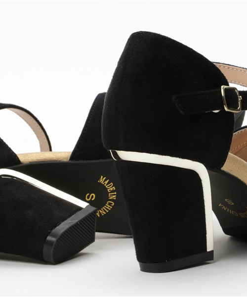 Noubel Voug Relax(ヌーベルヴォーグリラックス)の「Noubel Voug Relax(ヌーベル ヴォーグ リラックス)/セパレートデザイン アンクルストラップパンプス(パンプス・レディース・ブラック/ブラック系その他/ベージュ系その他・LL/L/S/M)」の11枚目の写真