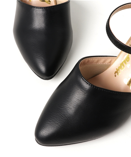 Noubel Voug Relax(ヌーベルヴォーグリラックス)の「Noubel Voug Relax(ヌーベル ヴォーグ リラックス)/セパレートデザイン アンクルストラップパンプス(パンプス・レディース・ブラック/ブラック系その他/ベージュ系その他・LL/L/S/M)」の12枚目の写真