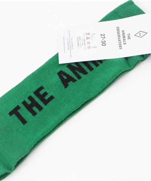 COMECHATTO&CLOSET(カムチャットアンドクロゼット)の「THE ANIMALS ロゴソックス(ソックス/靴下・キッズ・ブルー/レッド/ピンク/グリーン・LARGE/MEDIUM)」の7枚目の写真