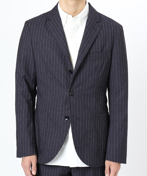 EDIFICE（エディフィス）の「◇FUNCTION MOBILE プリントジャケット（テーラードジャケット・メンズ・ネイビー/グレー系その他・46/48/44）」の3枚目の写真