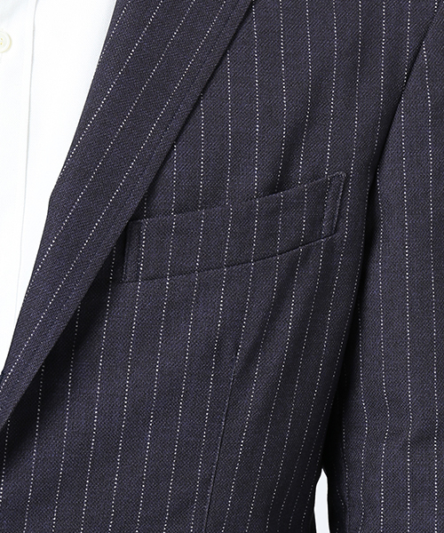 EDIFICE（エディフィス）の「◇FUNCTION MOBILE プリントジャケット（テーラードジャケット・メンズ・ネイビー/グレー系その他・46/48/44）」の4枚目の写真