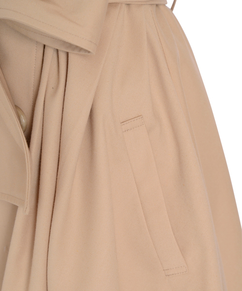 dazzlin（ダズリン）の「スプリングＤＲＥＳＳトレンチコート（トレンチコート・レディース・ネイビー/ベージュ/ピンク・MEDIUM/SMALL）」の13枚目の写真