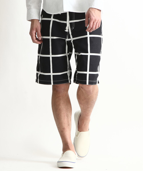 ZIP FIVE（ジップファイブ）の「【ZIP FIVE】スイムサーフショーツ/サーフパンツ/海パン（水着・メンズ・ウッドランド/ダークネイビー/ホワイト系その他/ブラック系その他/ブルー系その他7/グリーン系その他/ダークブルー/ネイビー/ブルー系その他/ホワイト×ネイビー/ホワイト×ブラック/ブルー系その他2/ブルー系その他3/オリーブ/ブルー系その他4/ブルー系その他5/ブルー系その他6/その他/チェック/ダークインディゴブルー/ホワイト系その他2/ドット/ブラック/レッド/ブラック系その他2/ブラック系その他3・LARGE/X-LARGE/SMALL/MEDIUM）」の14枚目の写真