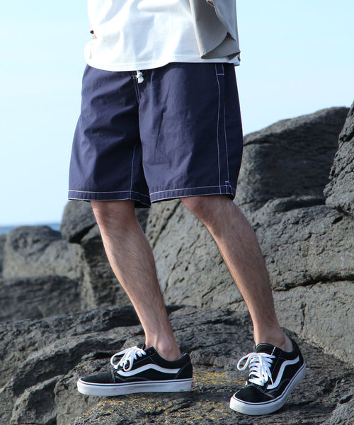 ZIP FIVE（ジップファイブ）の「【ZIP FIVE】スイムサーフショーツ/サーフパンツ/海パン（水着・メンズ・ウッドランド/ダークネイビー/ホワイト系その他/ブラック系その他/ブルー系その他7/グリーン系その他/ダークブルー/ネイビー/ブルー系その他/ホワイト×ネイビー/ホワイト×ブラック/ブルー系その他2/ブルー系その他3/オリーブ/ブルー系その他4/ブルー系その他5/ブルー系その他6/その他/チェック/ダークインディゴブルー/ホワイト系その他2/ドット/ブラック/レッド/ブラック系その他2/ブラック系その他3・LARGE/X-LARGE/SMALL/MEDIUM）」の11枚目の写真