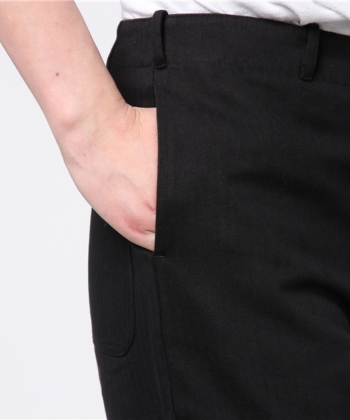 UR SELECT（ユーアールセレクト）の「UR SELECT HERRINGBONE PANTS（その他パンツ・メンズ・ブラック/アイボリー/カーキ・ONE）」の15枚目の写真