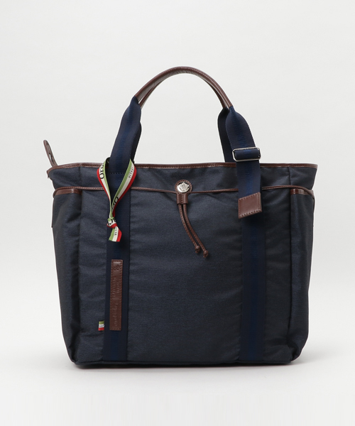 Orobianco（オロビアンコ）の「【Orobianco　オロビアンコ】　ARINNA-G JEANS　デニム調トートバッグ　Ａ４　/　90222（トートバッグ・メンズ・ブラック/ネイビー・FREE）」の2枚目の写真