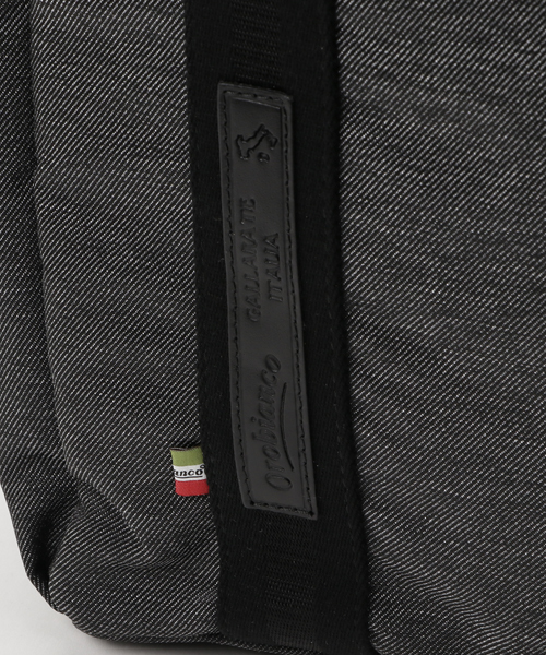 Orobianco（オロビアンコ）の「【Orobianco　オロビアンコ】　ARINNA-G JEANS　デニム調トートバッグ　Ａ４　/　90222（トートバッグ・メンズ・ブラック/ネイビー・FREE）」の12枚目の写真