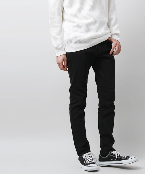 WEGO(ウィゴー)の「WEGO/ハイパーストレッチデニムスキニーパンツ(デニムパンツ・メンズ・ダークインディゴブルー/ライトインディゴブルー/ブラック/ブラック系その他/ブルー系その他・SMALL/LARGE/MEDIUM/X-LARGE/X-SMALL)」の21枚目の写真