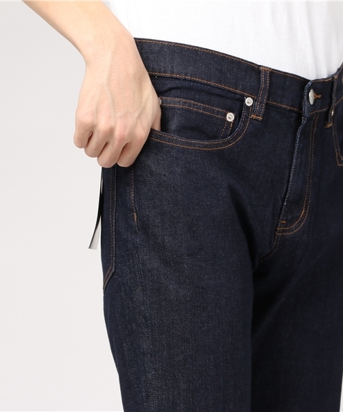 WEGO(ウィゴー)の「WEGO/ハイパーストレッチデニムスキニーパンツ(デニムパンツ・メンズ・ダークインディゴブルー/ライトインディゴブルー/ブラック/ブラック系その他/ブルー系その他・SMALL/LARGE/MEDIUM/X-LARGE/X-SMALL)」の12枚目の写真