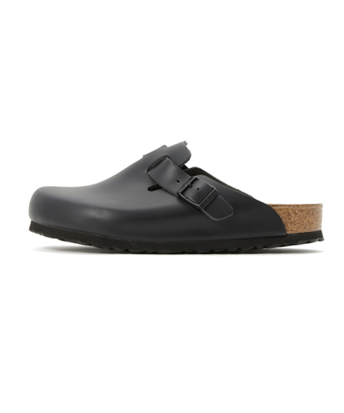 BIRKENSTOCK(ビルケンシュトック)の「BIRKENSTOCK BOSTON SMOOTH(サンダル・メンズ・ブラック/ダークブラウン・41/40)」の3枚目の写真