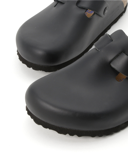 BIRKENSTOCK(ビルケンシュトック)の「BIRKENSTOCK BOSTON SMOOTH(サンダル・メンズ・ブラック/ダークブラウン・41/40)」の7枚目の写真