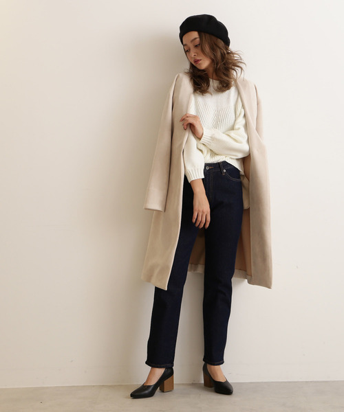 FREE'S MART（フリーズマート）の「Ｖカットチャンキーヒール（パンプス・レディース・ブラック/ブラウン/グリーン・LARGE/MEDIUM）」の17枚目の写真