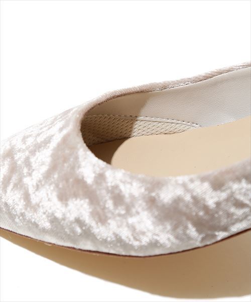 ADAM ET ROPE'（アダムエロペ）の「ボロネーゼフラットベルベット（バレエシューズ・レディース・ベージュ/ブルー系その他4/ベージュ系その他/ピンク・24.5cm/25.0cm/24.0cm/22.5cm/23.0cm/23.5cm）」の13枚目の写真