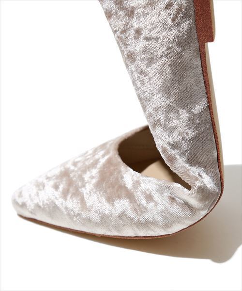 ADAM ET ROPE'（アダムエロペ）の「ボロネーゼフラットベルベット（バレエシューズ・レディース・ベージュ/ブルー系その他4/ベージュ系その他/ピンク・24.5cm/25.0cm/24.0cm/22.5cm/23.0cm/23.5cm）」の15枚目の写真