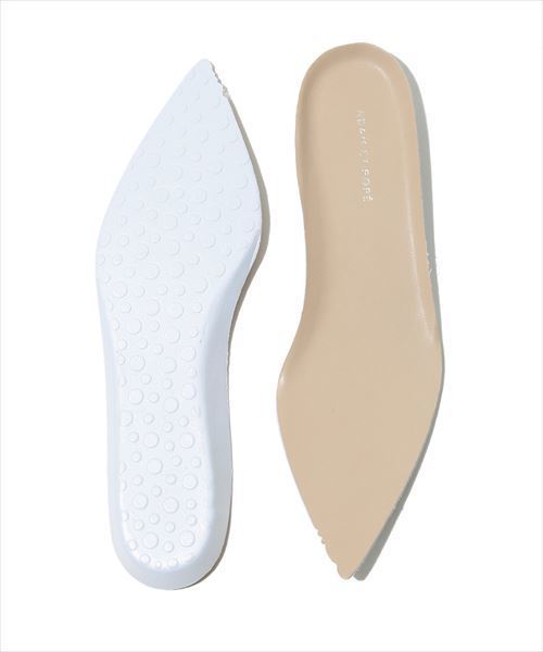 ADAM ET ROPE'（アダムエロペ）の「ボロネーゼフラットベルベット（バレエシューズ・レディース・ベージュ/ブルー系その他4/ベージュ系その他/ピンク・24.5cm/25.0cm/24.0cm/22.5cm/23.0cm/23.5cm）」の16枚目の写真