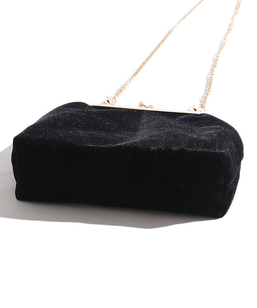 WEGO(ウィゴー)の「WEGO/ガマグチミニショルダーバッグ(ショルダーバッグ・レディース・ブラック/ブラウン/その他1/その他2/ブラック系その他/グレー系その他・FREE)」の8枚目の写真