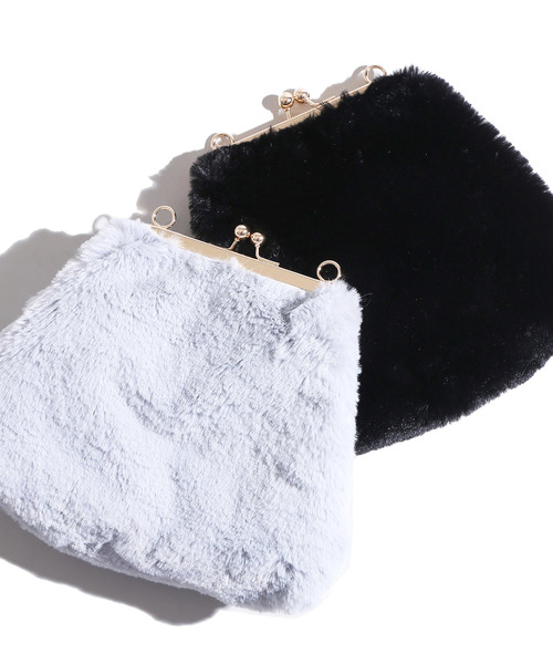 WEGO(ウィゴー)の「WEGO/ガマグチミニショルダーバッグ(ショルダーバッグ・レディース・ブラック/ブラウン/その他1/その他2/ブラック系その他/グレー系その他・FREE)」の21枚目の写真