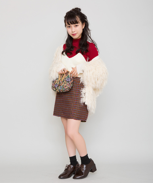 WEGO(ウィゴー)の「WEGO/ガマグチミニショルダーバッグ(ショルダーバッグ・レディース・ブラック/ブラウン/その他1/その他2/ブラック系その他/グレー系その他・FREE)」の22枚目の写真