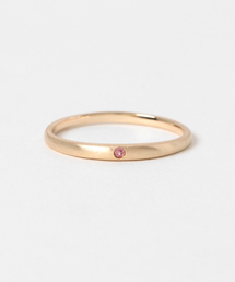 Jewel closet by L&Co. | 【誕生石】K10 マットテクスチャーリング(リング)