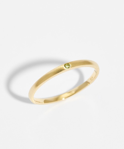 Jewel closet by L&Co.（ジュエルクローゼットバイエルアンドコー）の「【誕生石】K10 マットテクスチャーリング（リング・レディース・その他1/その他2/その他3/その他4/その他5/その他6/その他7/その他8/その他9/その他10/その他11/その他12・11号/9号/13号）」の8枚目の写真