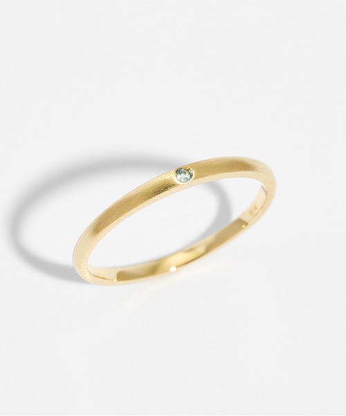 Jewel closet by L&Co.（ジュエルクローゼットバイエルアンドコー）の「【誕生石】K10 マットテクスチャーリング（リング・レディース・その他1/その他2/その他3/その他4/その他5/その他6/その他7/その他8/その他9/その他10/その他11/その他12・11号/9号/13号）」の11枚目の写真