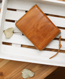 ZARIO-PREMIO-（ザリオプレミオ）の「バッカス×イタリアンレザーラウンドファスナー折り財布（財布）」